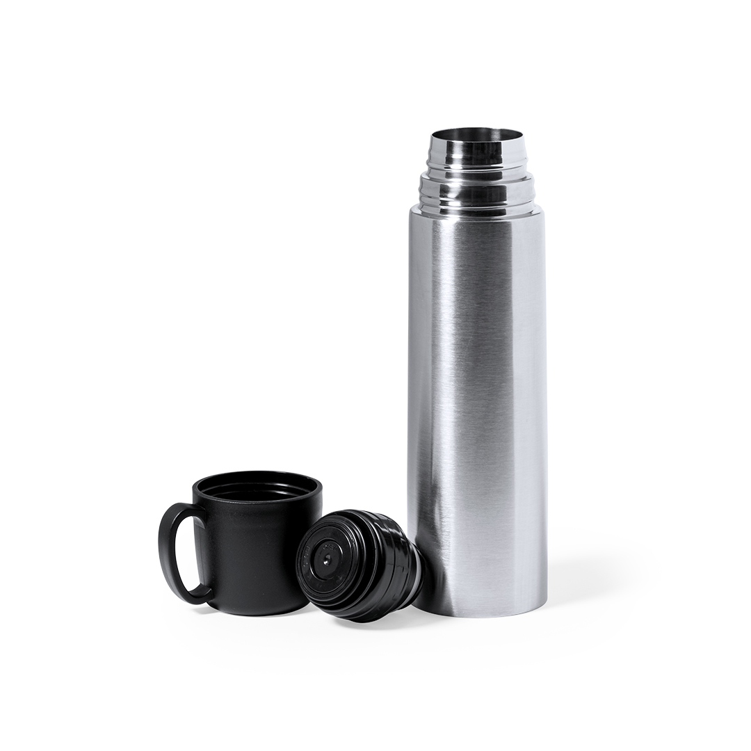 Thermoskanne Tibber 500 ml – Edelstahl, doppelwandig, bedruckbar