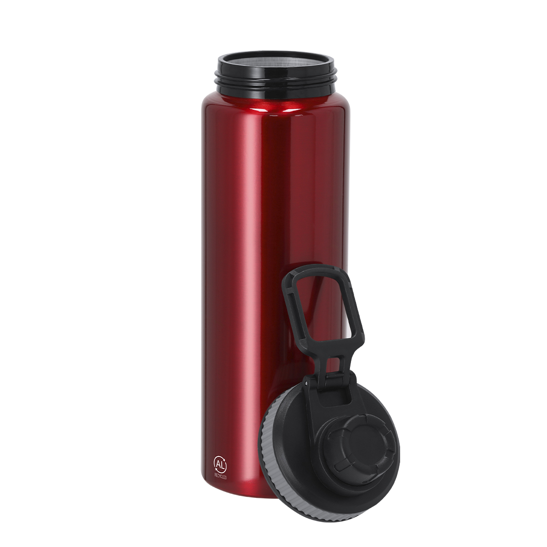 Trinkflasche Fouler 800 ml aus recyceltem Aluminium, GRS-zertifiziert
